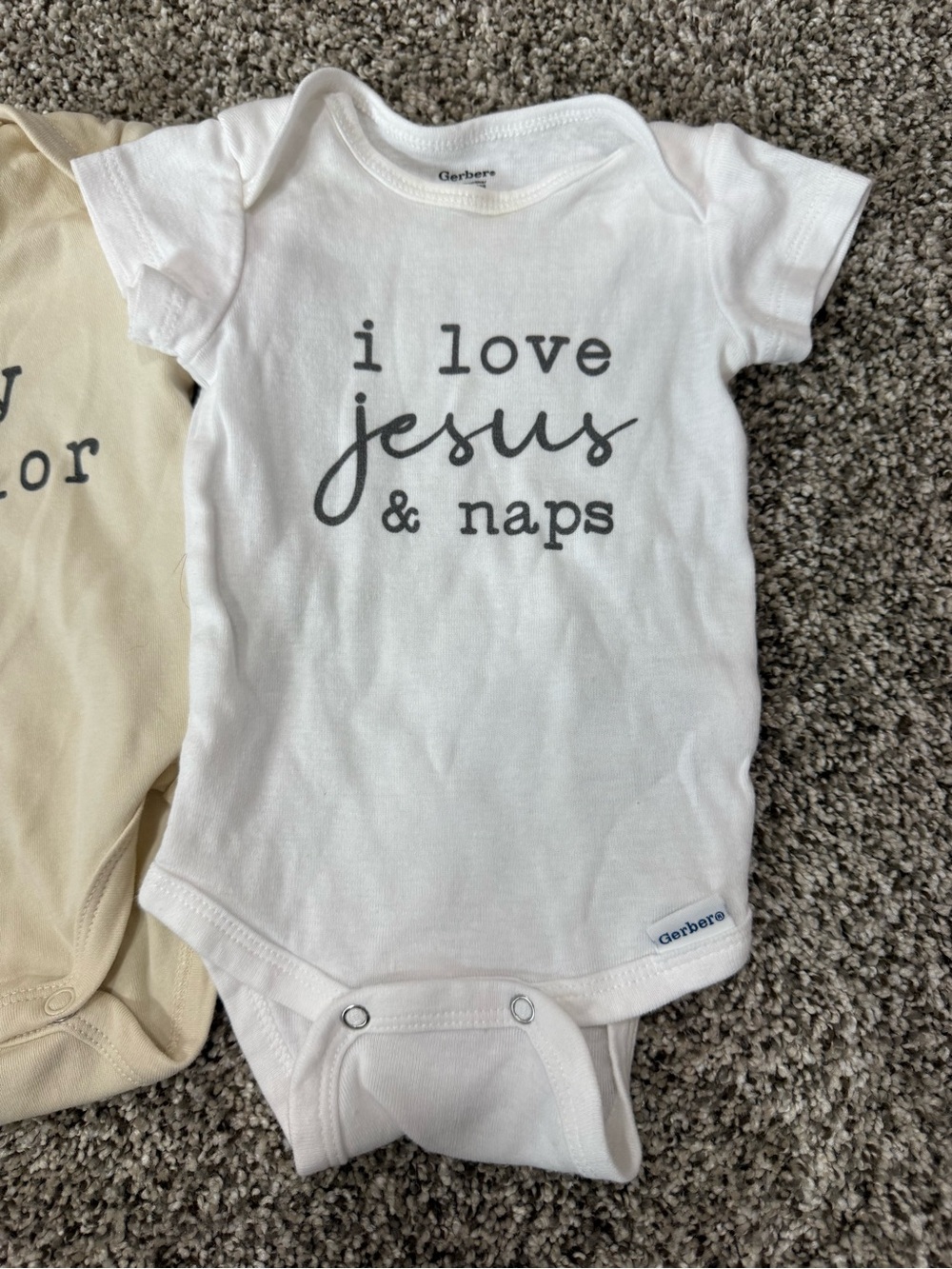 Faith inspired Bodysuits 0-3 Months - Picture 2 of 7